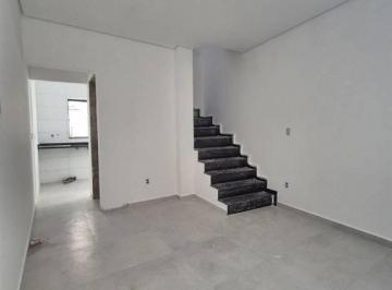 Casa · 49m² · 2 Quartos · 1 Vaga · Sobrado Novo, com 49 m² A.U, 2 dormitórios, WC,, Sala, Lavabo, Sacada Gourmet, Cozinha, Área Serviço