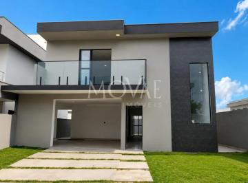 Casa · 184m² · 3 Quartos · 4 Vagas · Casa Térrea Moderna com 3 Suítes no Condomínio Reserva Rudá | São José dos Campos