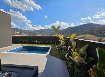 Casa · 180m² · 3 Quartos · 2 Vagas · Casa térrea vista panorâmica |Condomínio Portal Lamis Atibaia