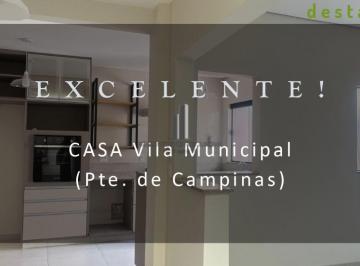 Casa · 96m² · 2 Quartos · 1 Vaga · CASA PARA LOCAÇÃO NO BAIRRO VILA MUNICIPAL (PONTE DE CAMPINAS) JUNDIAI