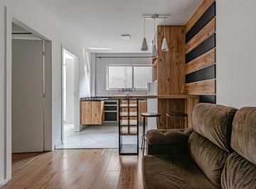 Apartamento · 32m² · 1 Quarto · 1 Vaga · APARTAMENTO MOBILIADO 01 DORMITORIO NO NOVO MUNDO
