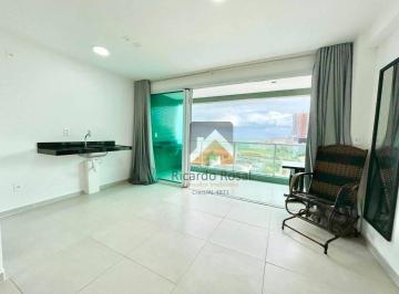 Sala · Apartamento tipo studio c/ 1 quarto, varanda gourmet c/ vista p/ o mar em Cruz das Almas!!!