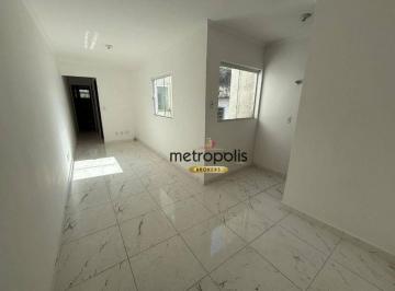 Sala/Cozinha · Apartamento com 2 dormitórios à venda, 46 m² por R$ 320.000,00 - Vila Guiomar - Santo André/SP