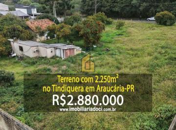 17cf8b8d8918508fafca86ca768cb15c67cd6286 · Terreno com 2.250m² no Tindiquera em Araucária/PR - À venda por R$2.880.000,00