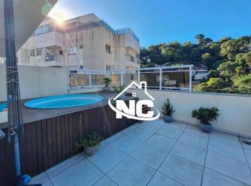 6b6231f19afa2957428a4d5c9c537be5c0f50ea3 · Cobertura duplex com 3 quartos à venda, 169 m² por R$ 940.000 - Santa Rosa - Niterói/RJ