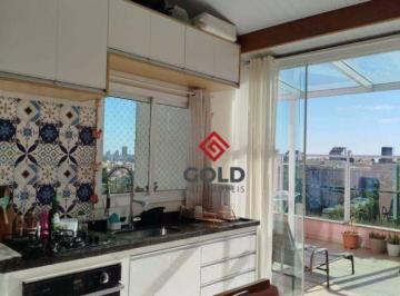 0999f604be70bf57210267966246526464b7f140 · Cobertura com 2 dormitórios à venda, 86 m² por R$ 438.000 - Jardim Santo Antônio - Santo André/SP