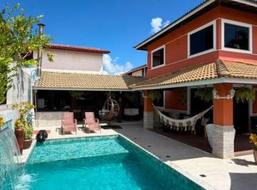 Casa de 3 quartos, Lauro de Freitas · Casa a venda em Buraquinho com 3 quartos mobiliada e piscina no Foz do Joanes