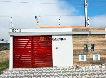 Casa · 156m² · 2 Quartos · 2 Vagas · Casa Nova com Piscina à Venda no Balneário Jussara – Mongaguá/SP