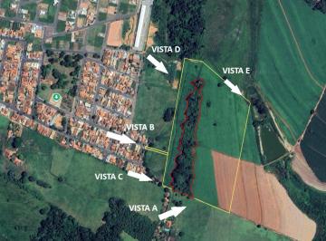 Visão geral do terreno · Terreno rural no limite da área urbana e com servidão de passagem