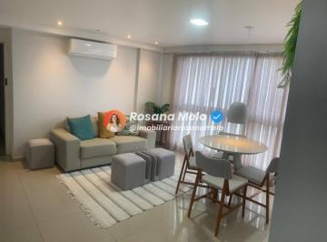 Apartamento com 54m², beira-mar, 1 suíte, 1 vaga de garagem, mobiliado, Edf. Portal Ivanir Silvestre, em Boa Viagem · Apartamento com 54m², beira-mar, 1 suíte, 1 vaga de garagem, mobiliado, Edf. Portal Ivanir Silvestre