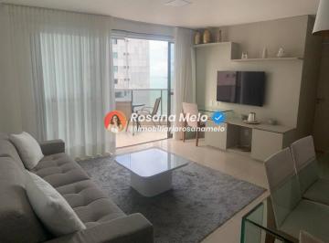 Apartamento com 54m², beira-mar, 1 suíte, 1 vaga de garagem, mobiliado, Edf. Portal Ivanir Silvestre, em Boa Viagem · Apartamento com 54m², beira-mar, 1 suíte, 1 vaga de garagem, mobiliado, Edf. Portal Ivanir Silvestre