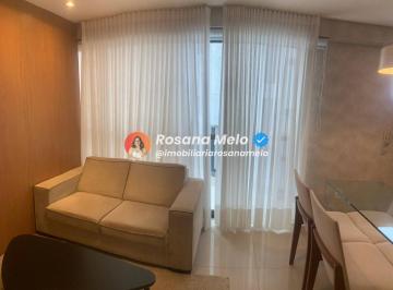 Apartamento com 49m², beira-mar, 1 suíte, 1 vaga de garagem, mobiliado, Edf. Portal Ivanir Silvestre, em Boa Viagem · Apartamento com 49m², beira-mar, 1 suíte, 1 vaga de garagem, mobiliado, Edf. Portal Ivanir Silvestre