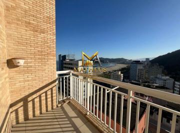 Apartamento de 1 quarto, Santos · OPORTUNIDADE ÚNICA NO JOSÉ MENINO | COBERTURA DUPLEX COM VISTA MAR!