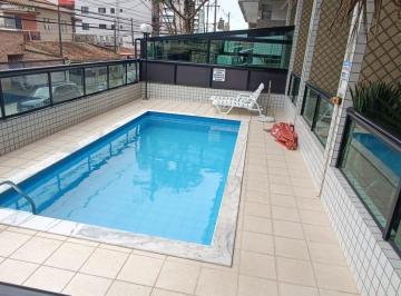Apartamento de 1 quarto, Praia Grande · APTO 1 DORM A 200m DA PRAIA COM PISCINA, ACADEMIA E SALÃO DE JOGOS E FESTAS