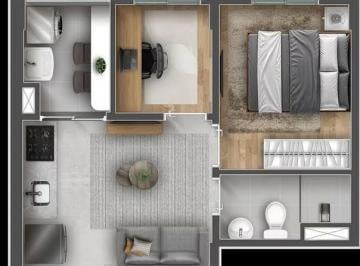 6571cb0b-2c64-416a-9860-e14f74e5f277 · Imperdível apartamento para venda em Chácara Inglesa com 2 quartos, 35m²