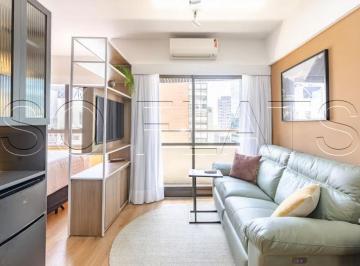 Apartamento · 30m² · 1 Quarto · 1 Vaga · Flat para venda em Jardins de 30.00m² com 1 Quarto, 1 Suite e 1 Garagem