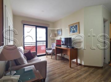 Apartamento · 54m² · 2 Quartos · 2 Vagas · Flat para venda em Brooklin Novo de 54.00m² com 2 Quartos e 2 Garagens