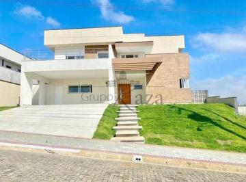Casa · 540m² · 4 Quartos · 4 Vagas · Casa Sobrado Condomínio - Residencial EcoPark Bourbon - Caçapava - 385m² - 4 Dor