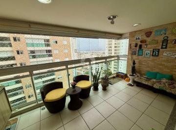 Apartamento · 102m² · 3 Quartos · 2 Vagas · Apartamento 3 Dormitórios, 2 Vagas, Mobiliado e Varanda Gourmet na Ponta da Praia - Santos SP