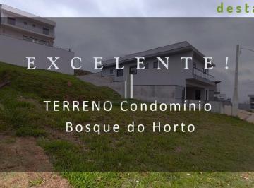 Terreno · 483m² · TERRENO PARA VENDA NO CONDOMÍNIO BOSQUE DO HORTO JUNDIAÍ