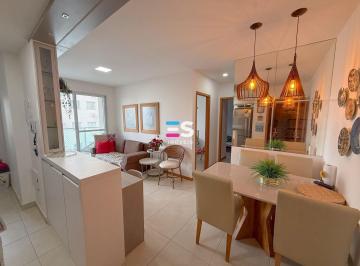Apartamento · 64m² · 2 Quartos · 1 Vaga · Apartamento 2 de quartos sendo 1 suíte, mobiliado, em prédio com área de lazer no Centro, Guarapari/