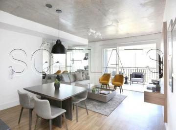 Apartamento · 63m² · 1 Quarto · 1 Vaga · Flat para venda em Brooklin Novo de 63.00m² com 1 Quarto, 1 Suite e 1 Garagem