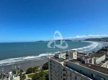 dd12b5693b1ec6f4723de8566933fffe529b3fe8 · Apartamento com 3 dormitórios à venda, 170 m² por R$ 3.800.000,00 - Aparecida - Santos/SP