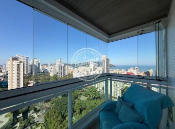 Apartamento de 4 quartos, Santos · Vista mar em Santos, 4 suítes, varanda gourmet, alto padrão, lazer completo. 4 vagas.