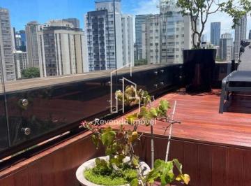 Apartamento · 110m² · 1 Quarto · 1 Vaga · Cobertura à venda em Cidade Monções, São Paulo-SP: 3 quartos, 1 suíte, 2 salas,