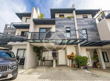 Fachada com vagas para 2 carros · Sobrado no Atuba semimobiliado - Curitiba - Residencial Hill Valley Park