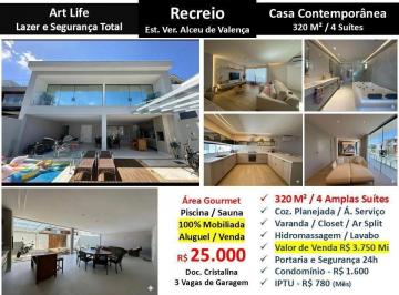 img0 · Casa em Condomínio com 4 Quarto(s) e 5 banheiro(s) para Alugar, 320 m² por R$ 25000 / Mês