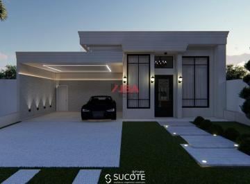 Foto 01 · Casa em Condomínio de Luxo à Venda em Indaiatuba-SP - 3 quartos, 3 suítes, 3 salas, 5 banheiros, 4 v