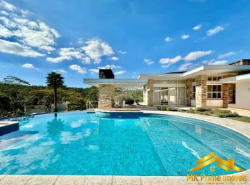 Casa · 615m² · 4 Quartos · 10 Vagas · MANSÃO TÉRREA CONTEMPORÂNEA PARA LOCAÇÃO | VISTA PANORÂMICA 180°