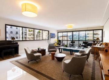 Apartamento · 290m² · 4 Quartos · 5 Vagas · Apartamento para locação em Higienópolis com 4 quartos, 3 suítes e 5 vagas