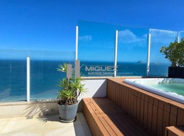 Apartamento · 318m² · 2 Quartos · 2 Vagas · O Mirante Mais Alto do Rio: Cobertura Impecável com Vista 360º para Praia de Copacabana, Cristo e Pã