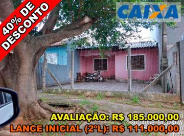 Casa de 1 quarto, Alvorada · Casa com 175m² de área de terreno e 49,84m² de área privada - Alvorada/RS
