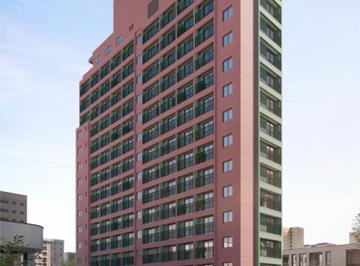 Fachada · Apartamento à venda na Consolação: 1 quarto, 1 banheiro, 17,81 m². Oportunidade única de morar com c