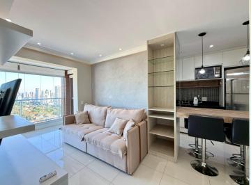 Apartamento de 1 quarto, São Paulo · Apartamento mobiliado para alugar no Cube Campo Belo com 1 suíte, próx. metrô, Aeroporto, Berrini