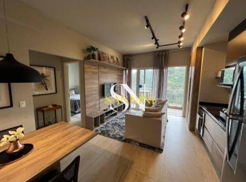 ceb220aea4e79e00becf7c73212c5eb99a22b4d5 · Apartamento à venda, 58 m² por R$ 890.000,00 - Edifício Trix Tamboré - Santana de Parnaíba/SP