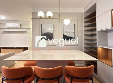 Apartamento · 106m² · 3 Quartos · 2 Vagas · Apartamento mobiliado de 106m² com 3 suítes para alugar no bairro Taquaral, Campinas/SP