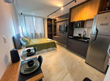 Apartamento · 22m² · 1 Quarto · 1 Vaga · Flat 1 Quarto Mobiliado em Cabedelo (PB) com 1 Vaga – Piscina e Espaço Gourmet