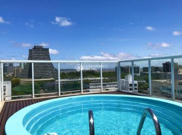 Apartamento · 50m² · 1 Quarto · 1 Vaga · 1 DORMITÓRIO COM SUÍTE E CHURRASQUEIRA NO CENTRO HISTÓRICO - VISTA PARA O GUAÍBA E LAZER COMPLETO!