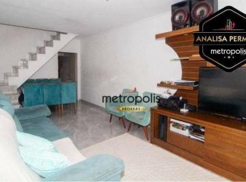 4b42a53e98712e0fc2a7074b2dccdcdc6ad1eedc · Sobrado com 3 dormitórios à venda, 189 m² por R$ 700.000,00 - Vila Sacadura Cabral - Santo André/SP