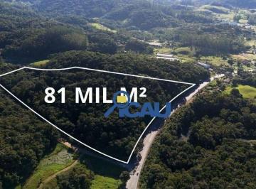 89a96043b4671a024db3ecc9a172e9fdc4258263 · Terreno à venda, 81533 m² por R$ 2.690.000 - Testo Salto - Blumenau/SC