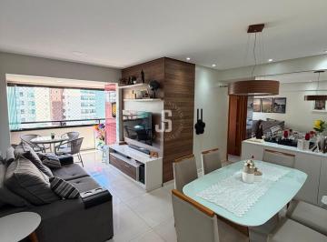 Apartamento · 70m² · 2 Quartos · 1 Vaga · Apartamento 2 quartos à venda em Patamares, 70m², vista mar, andar alto e nascente