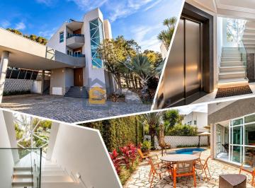 Casa · 460m² · 4 Quartos · 4 Vagas · Casa Nova, mobiliada com 4 Suítes e Elevador no Pinewoods - Pinhais