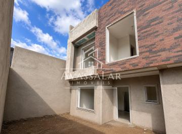 Casa · 131m² · 3 Quartos · 1 Vaga · Sobrado com 3 dormitórios, suíte e terraço à venda - Sítio Cercado | Curitiba PR
