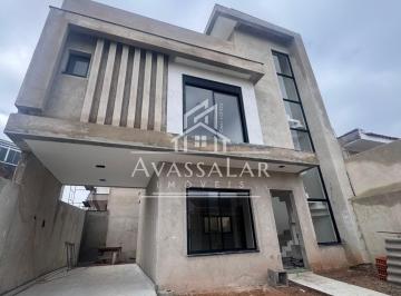 Casa · 116m² · 3 Quartos · 3 Vagas · Sobrado com 3 dormitórios, suíte e terraço à venda - Xaxim | Curitiba PR