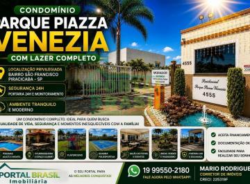 Apartamento · 45m² · 2 Quartos · 1 Vaga · Apartamento à venda no Condomínio Piazza Venezia em Piracicaba com 2 dormitór...