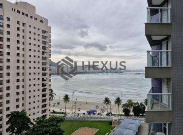 Foto · Apartamento com varanda gourmet, Praia das Pitangueiras à venda, Guarujá-SP..